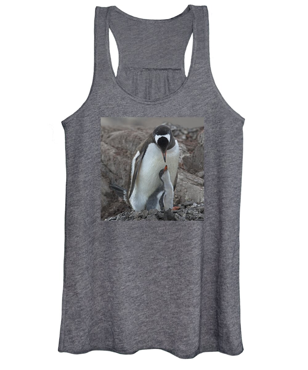Festblues Women's Tank Top featuring the photograph I Love You... by Nina Stavlund