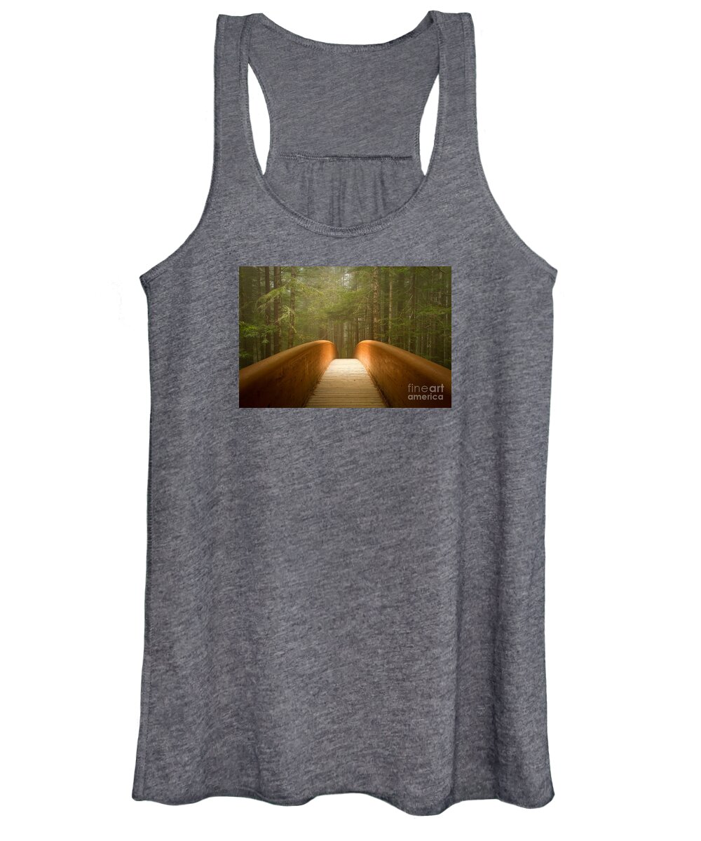 Bridge Women's Tank Top featuring the photograph Invitation by Alice Cahill
