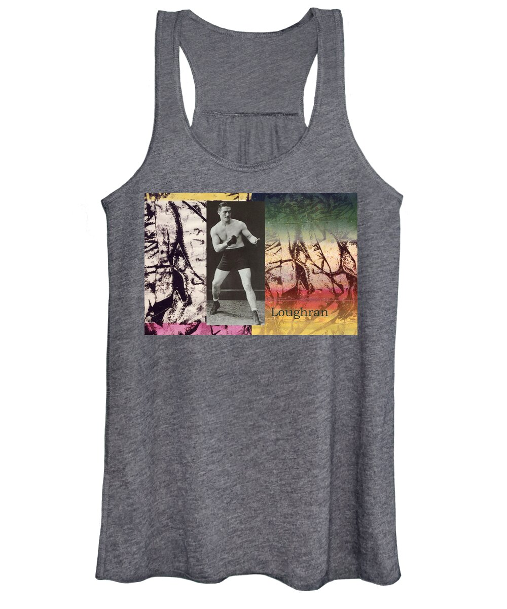 Boxers Women's Tank Top featuring the photograph Love and War Loughran by Mary Ann Leitch