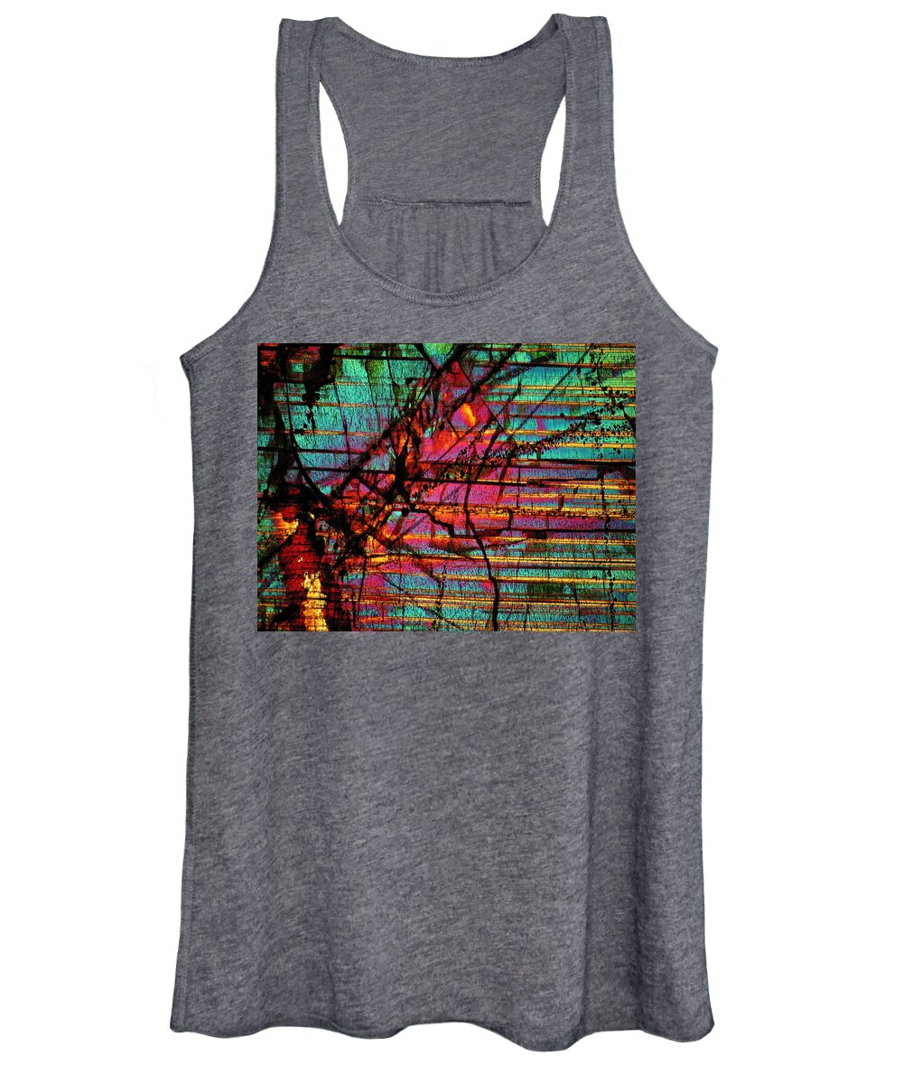 Meteorites Women's Tank Top featuring the photograph The Divide by Hodges Jeffery
