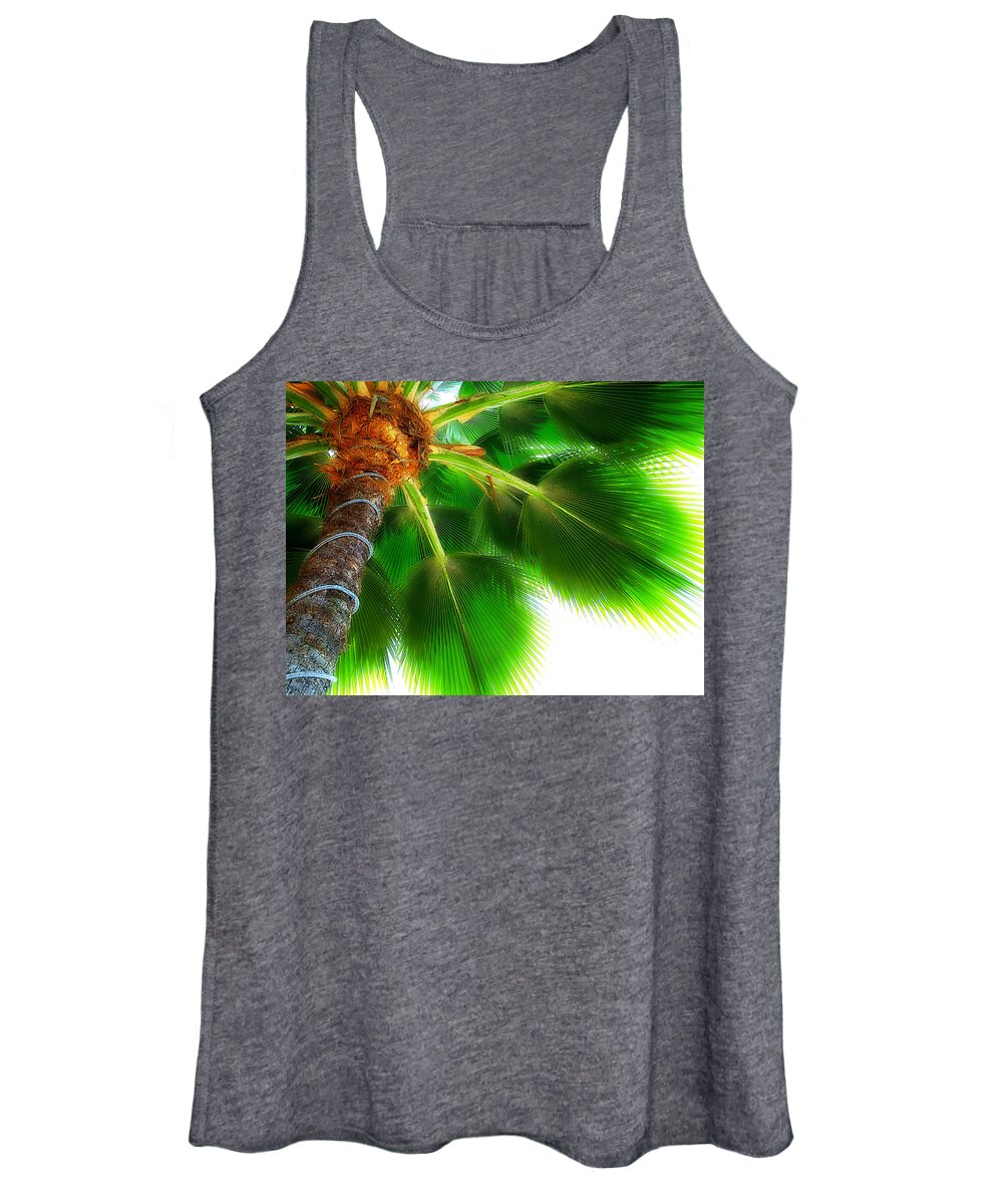 Oasis Women's Tank Top featuring the photograph Oasis by Micki Findlay