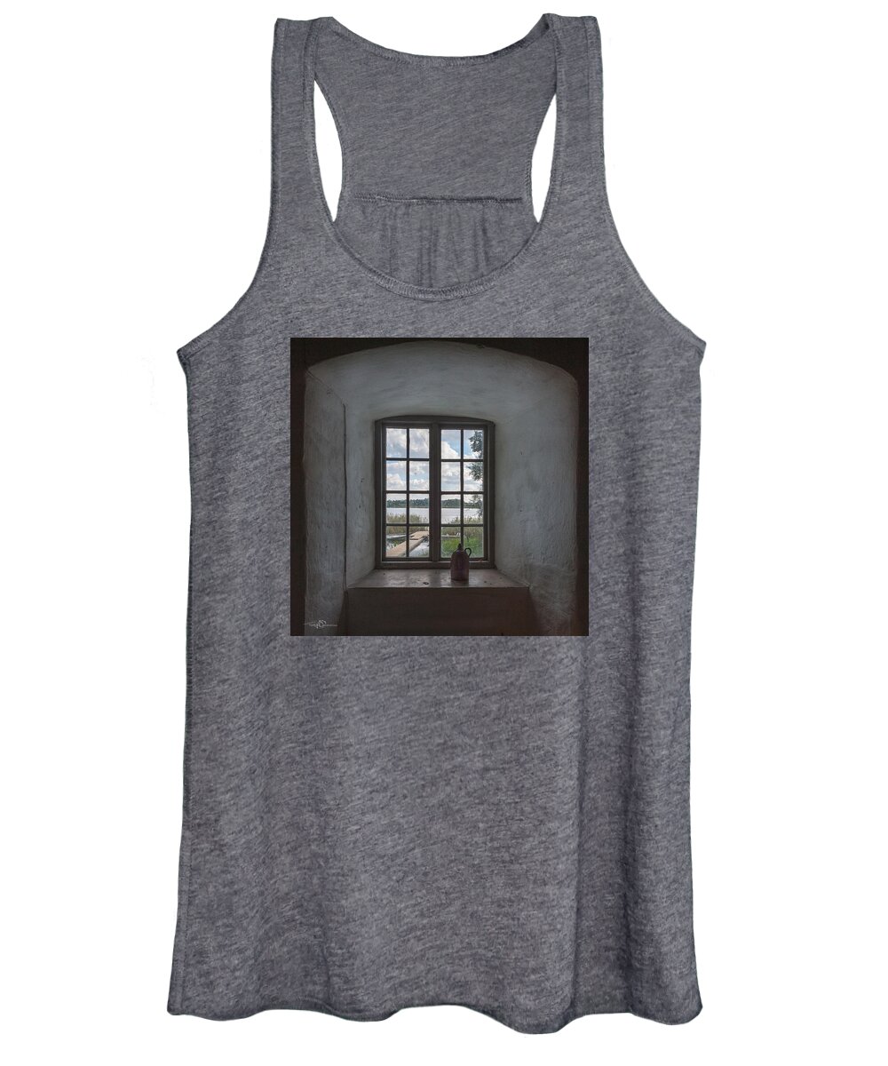 Outlook Women's Tank Top featuring the photograph Outlook by Torbjorn Swenelius