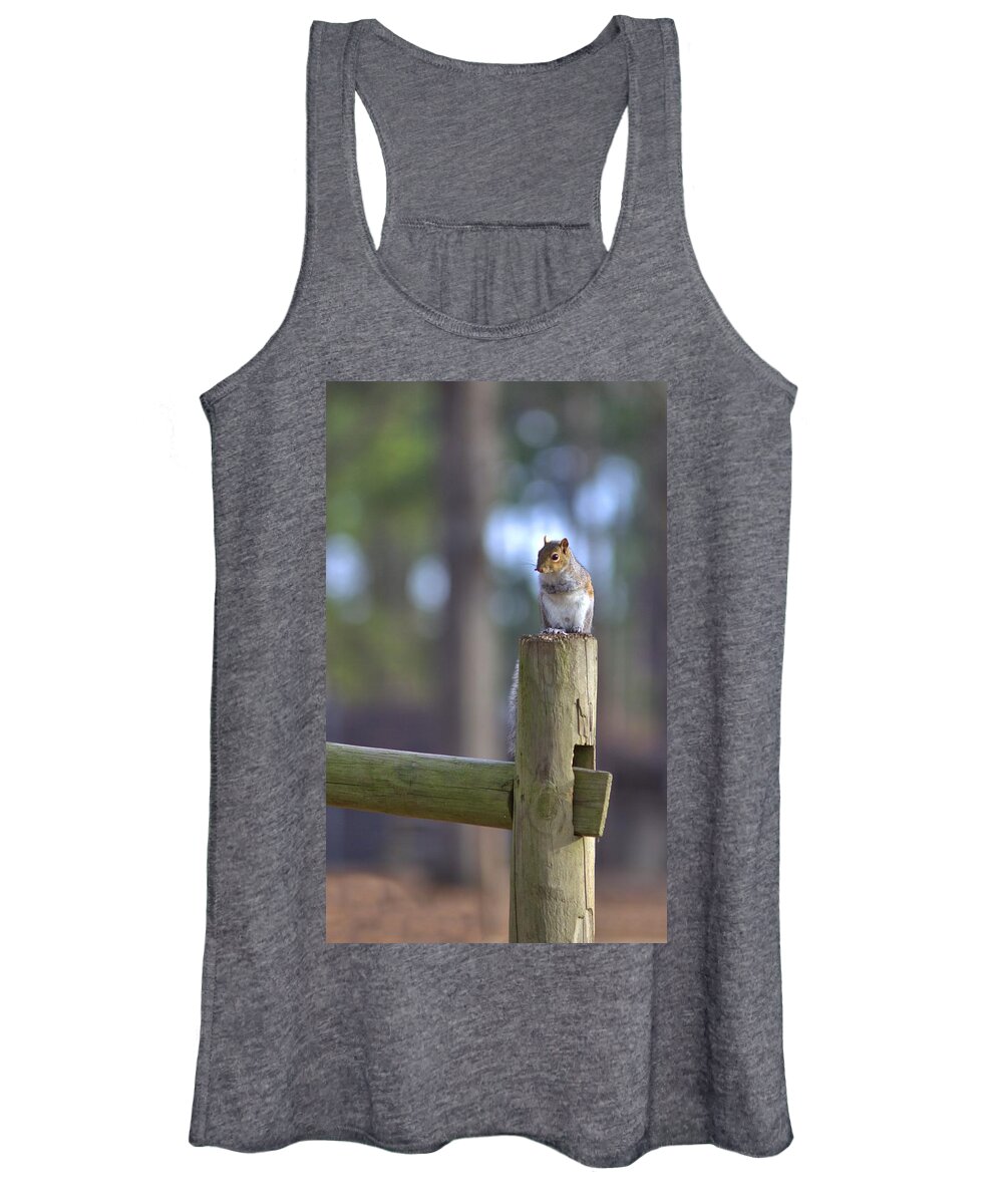 7633 Women's Tank Top featuring the photograph Perched by Gordon Elwell