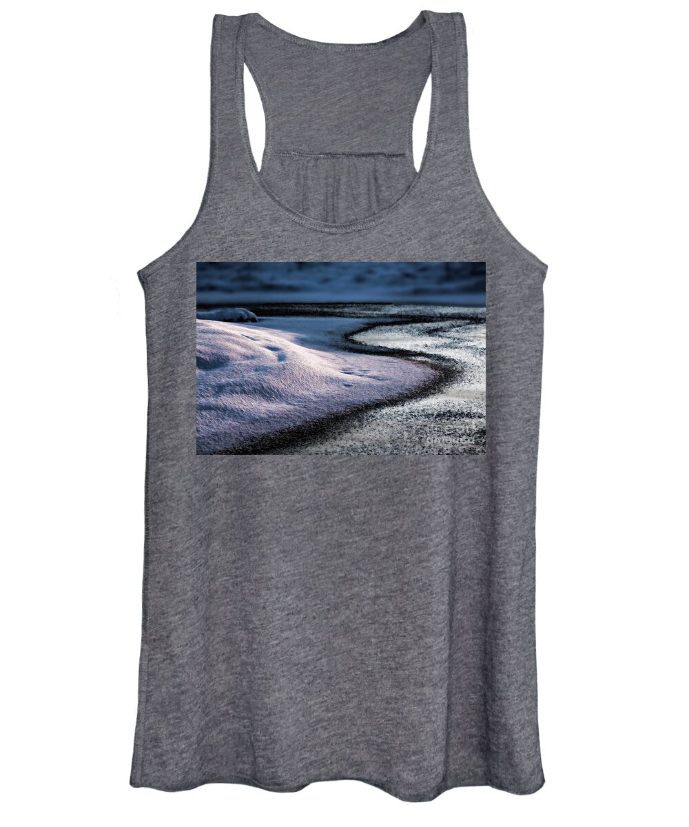 Snow Women's Tank Top featuring the photograph Purity by Casper Cammeraat