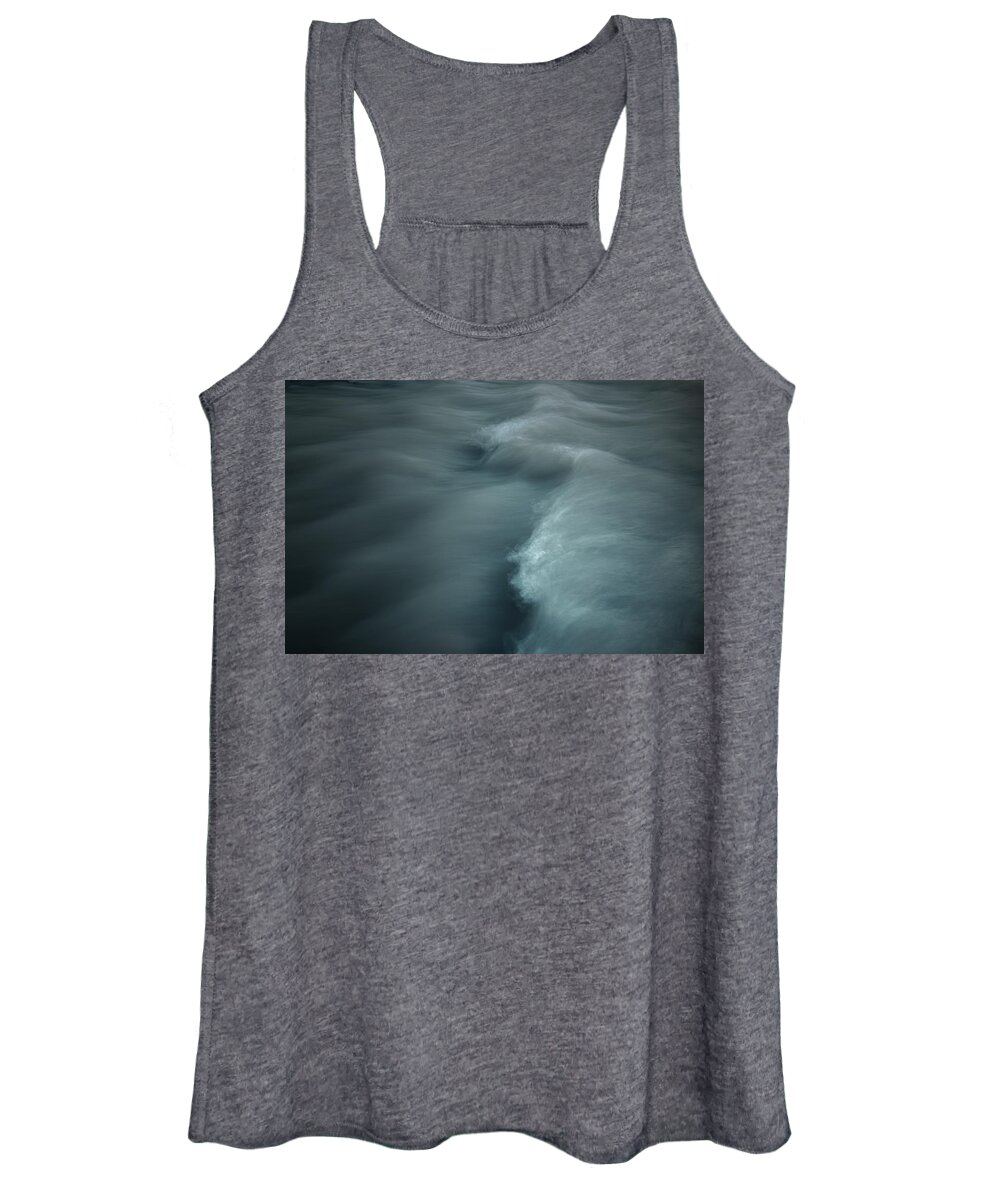 Water Women's Tank Top featuring the photograph Racing To Repeat by Mark Ross