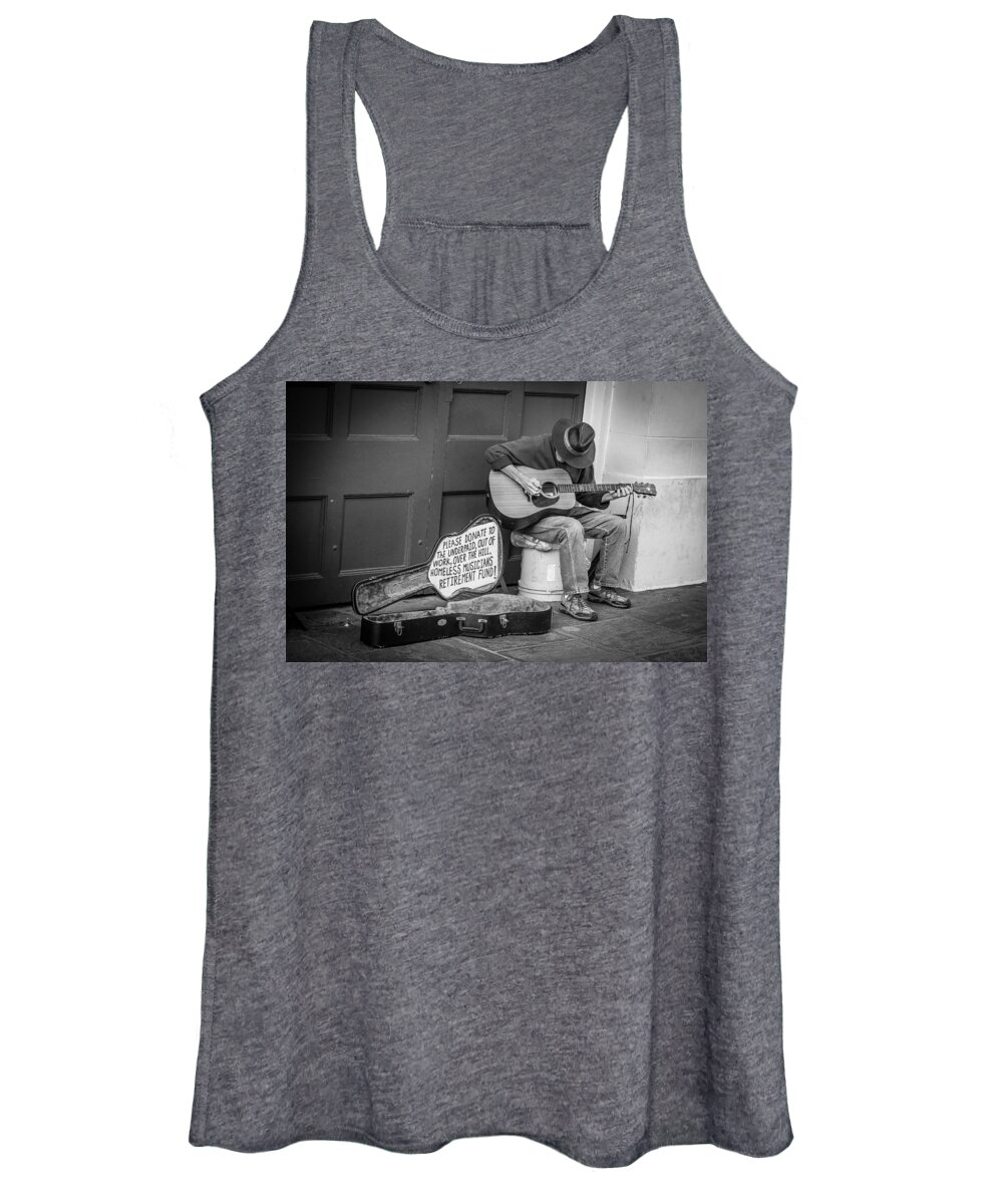 Music Women's Tank Top featuring the photograph Retirement Plan by David Downs