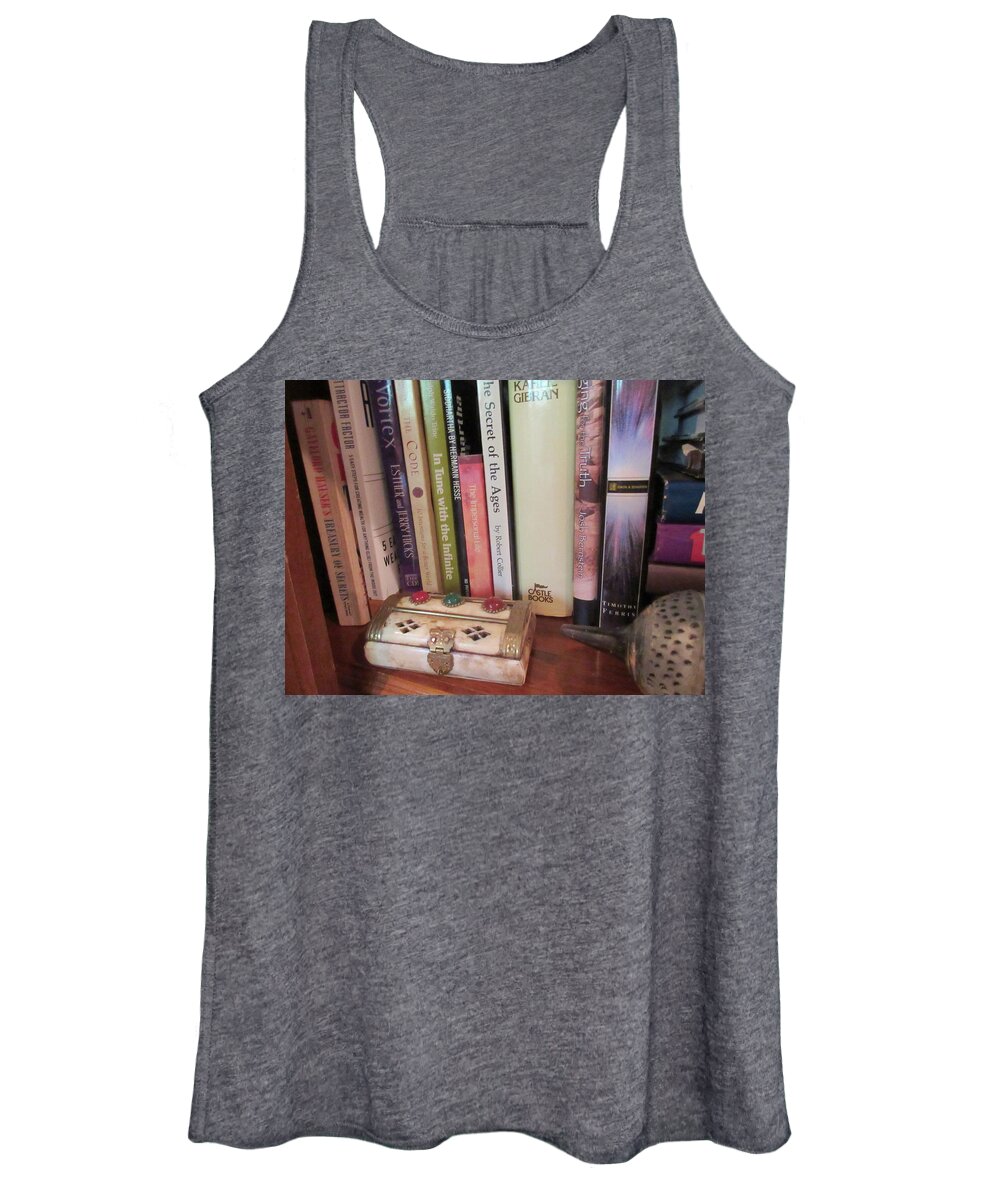 Print Women's Tank Top featuring the photograph Searching For Enlightenment B by Ashley Goforth