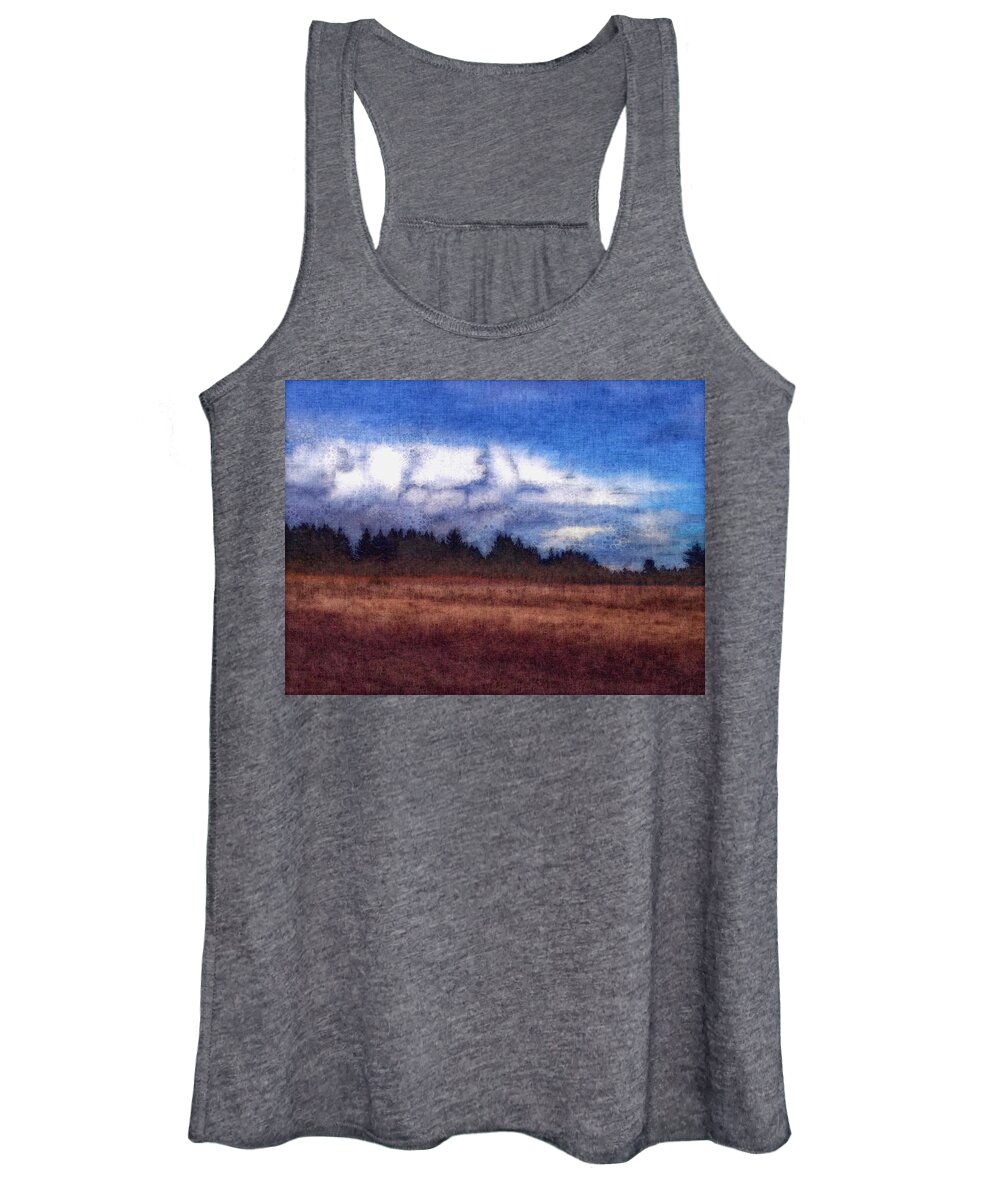 Landscape Women's Tank Top featuring the photograph Seasong parade by Suzy Norris