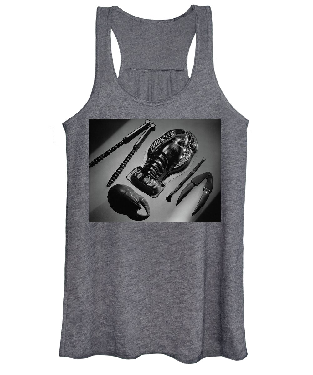 Kitchen Women's Tank Top featuring the photograph Serveware For Lobster by Martin Bruehl