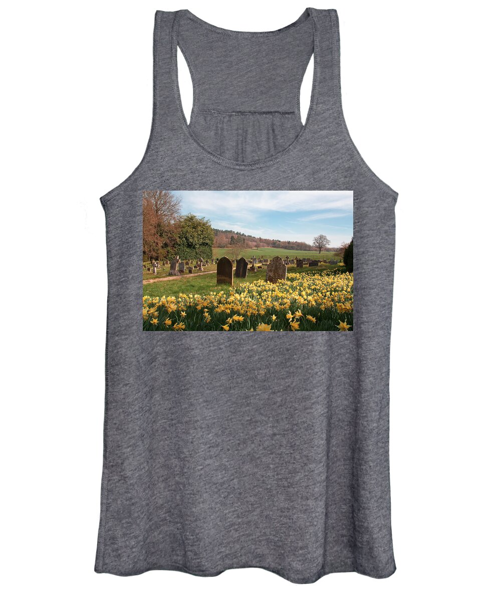 Shirley Mitchell Women's Tank Top featuring the photograph Souls Rest by Shirley Mitchell