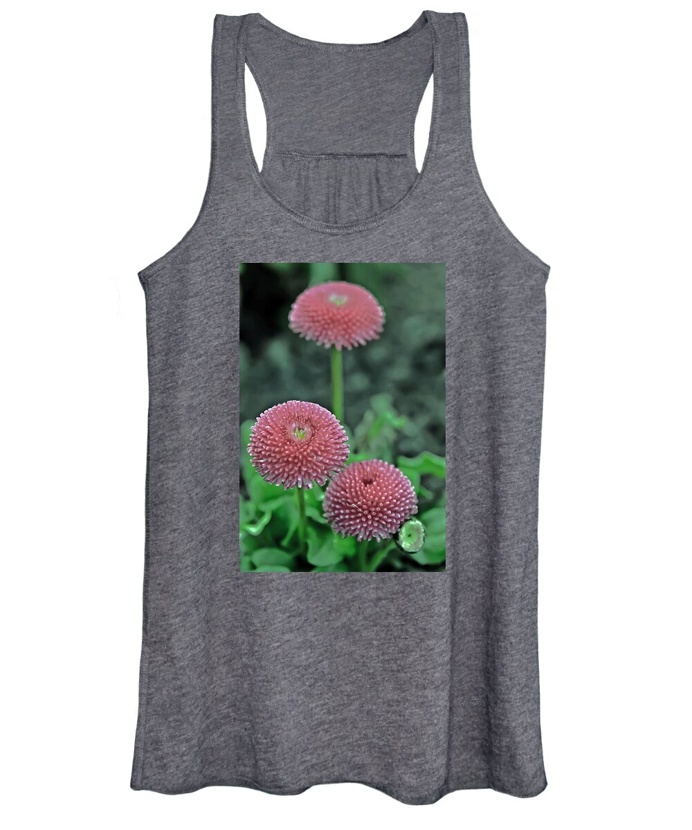 Nature Women's Tank Top featuring the photograph Sphere of Pink by Elvis Vaughn
