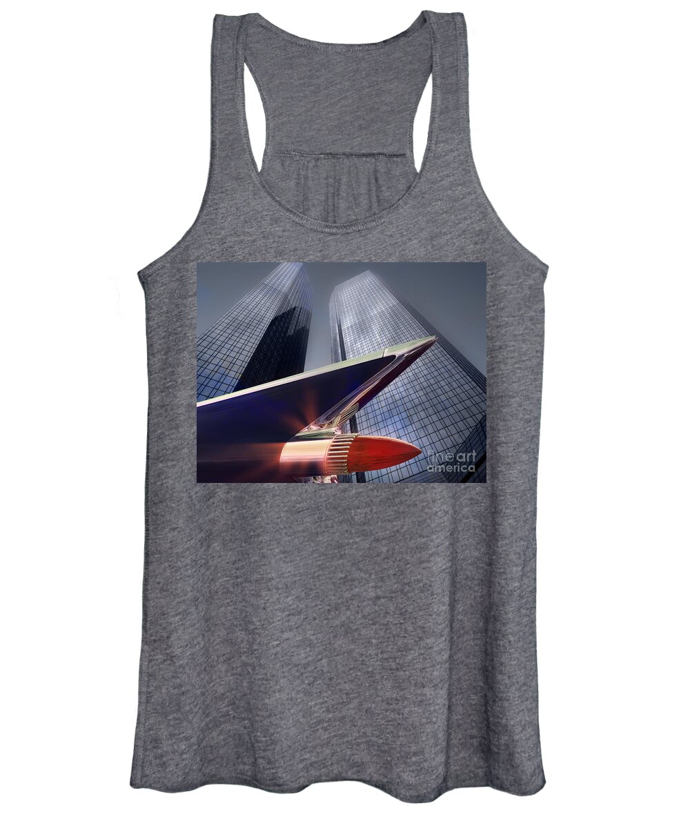 Deutsche Bank Women's Tank Top featuring the photograph The Bank by Edmund Nagele FRPS