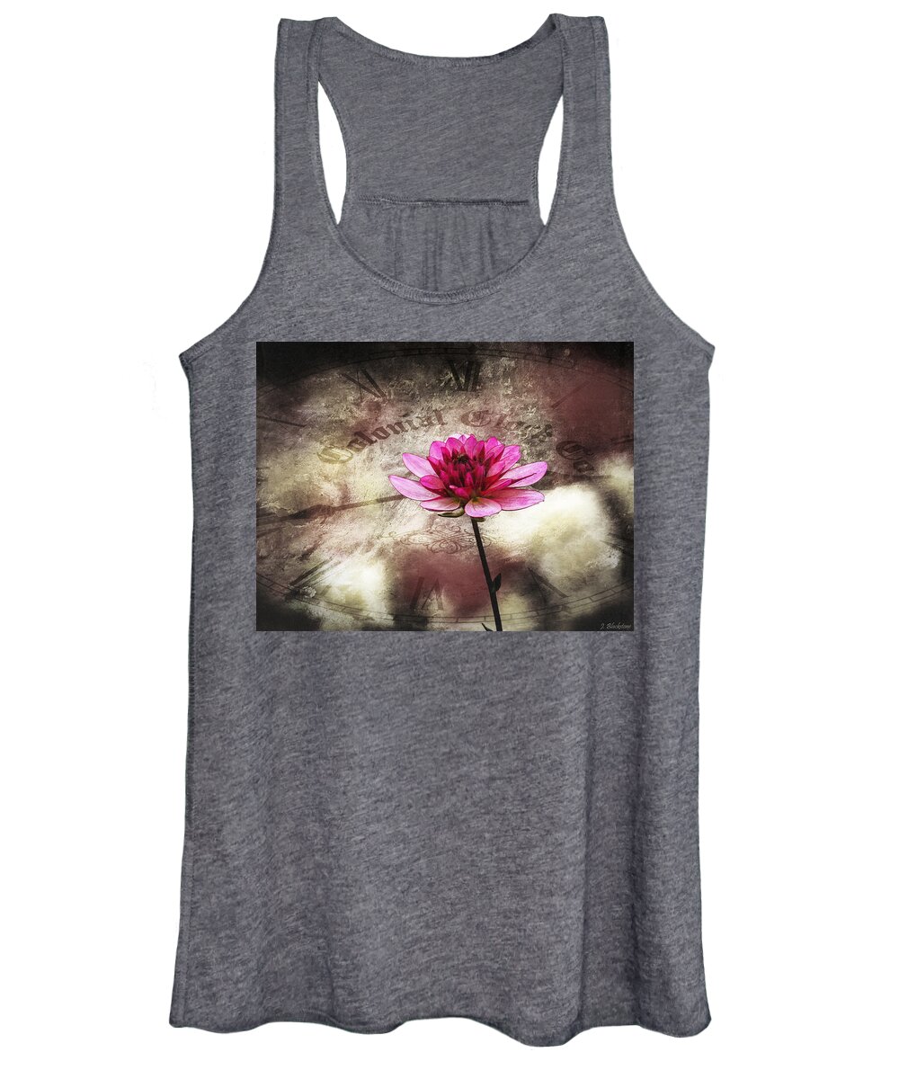 Pink Women's Tank Top featuring the photograph The Color Of Springtime - Vintage Art by Jordan Blackstone by Jordan Blackstone