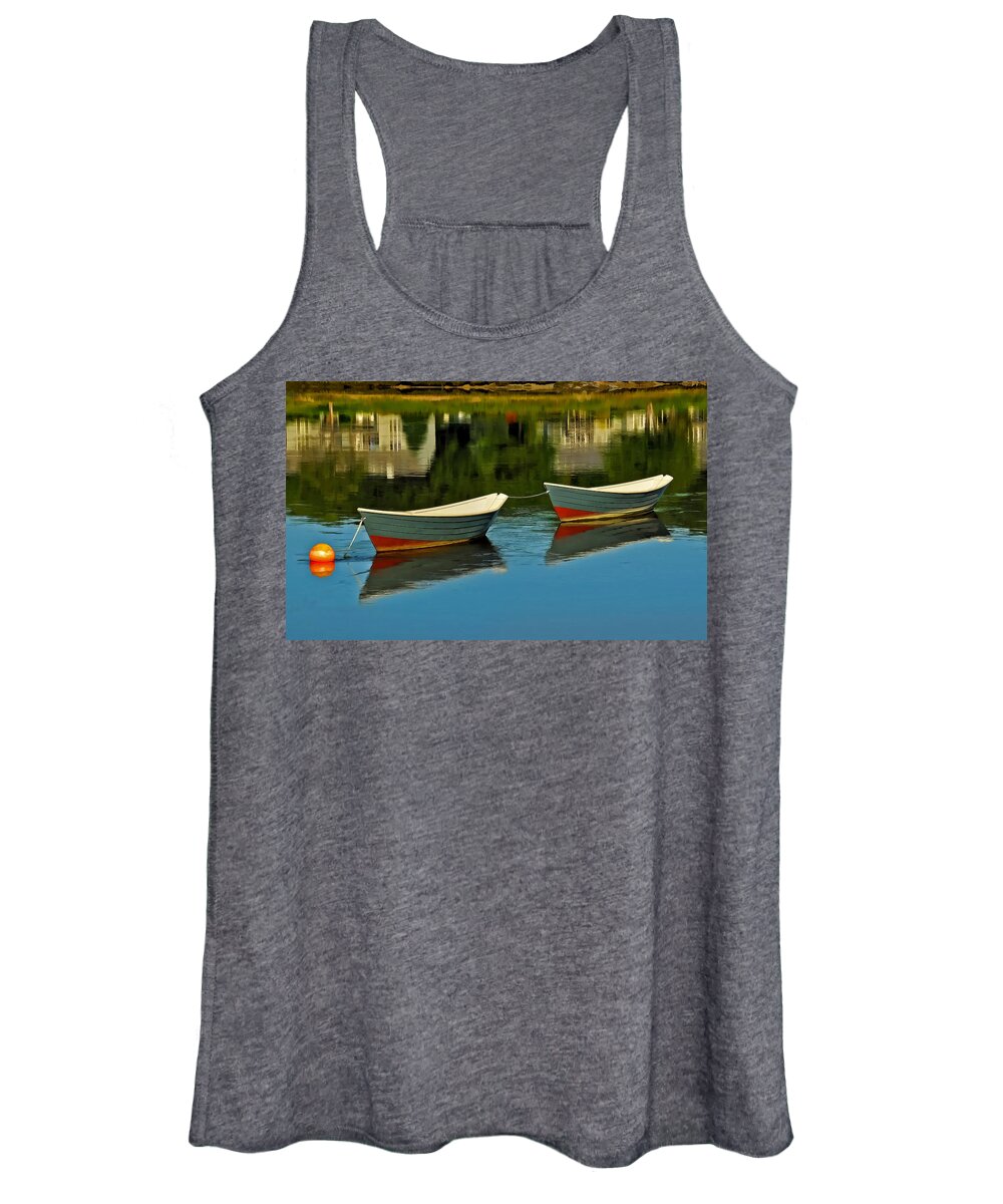 Dory Women's Tank Top featuring the photograph The Duo by Liz Mackney