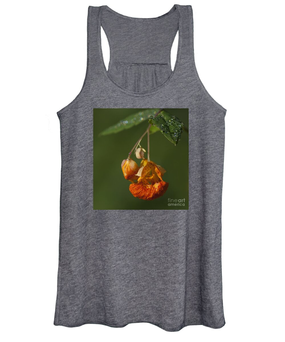 Spotted Touch Me Not Women's Tank Top featuring the photograph Touch me Not.. by Nina Stavlund