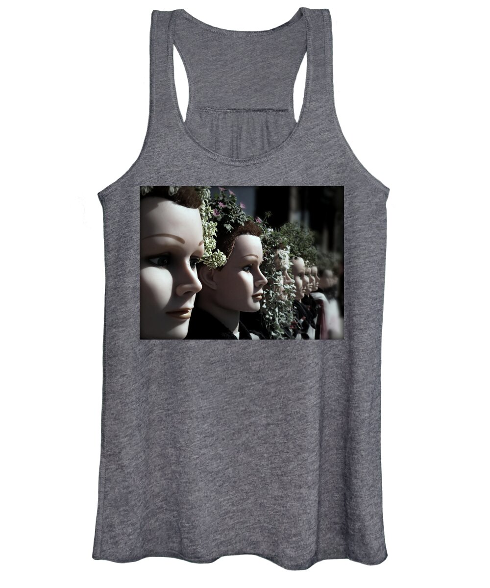 Transplants Women's Tank Top featuring the photograph Transplants by Micki Findlay