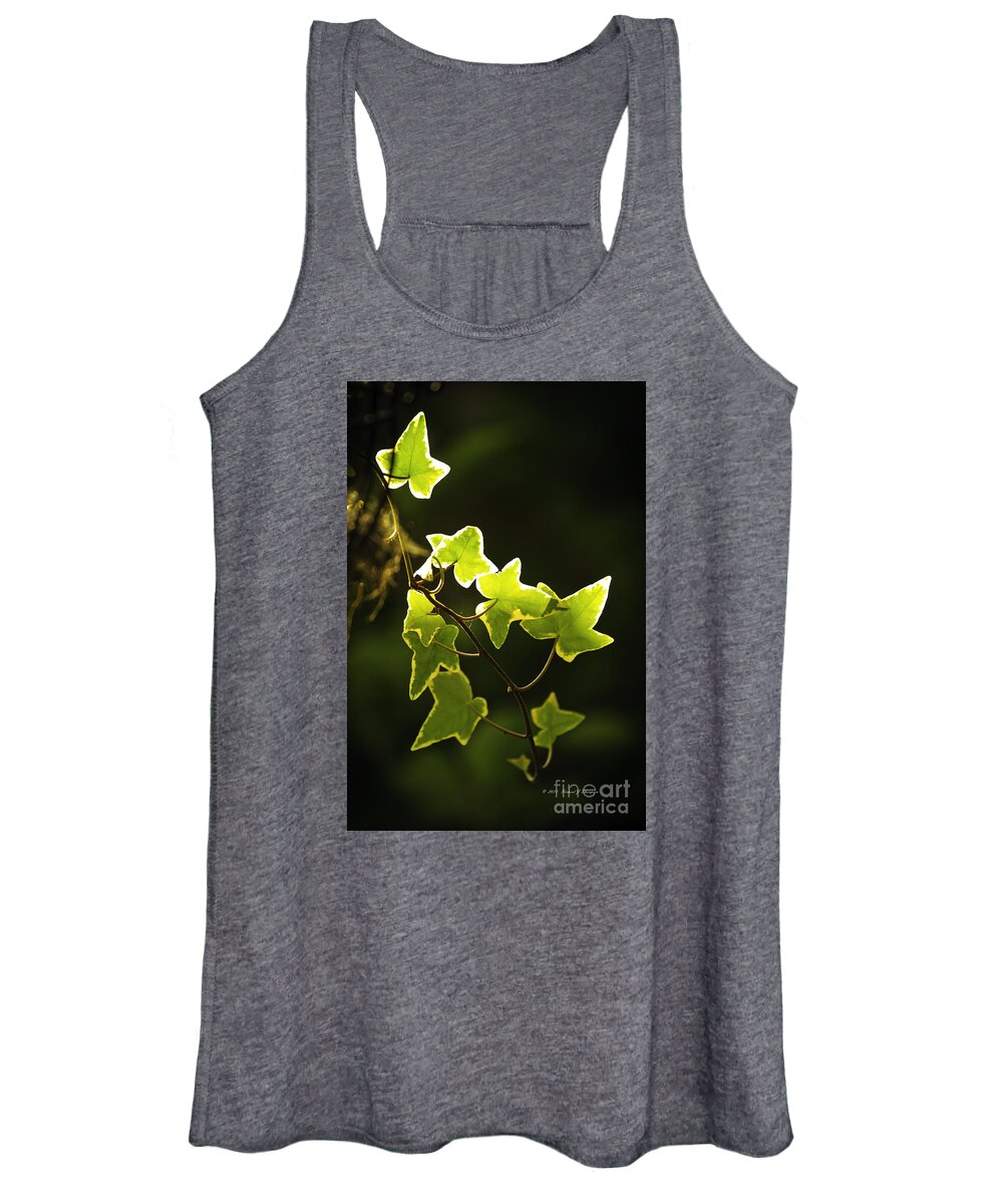 Variegated Women's Tank Top featuring the photograph Variegated Vine by Richard J Thompson 