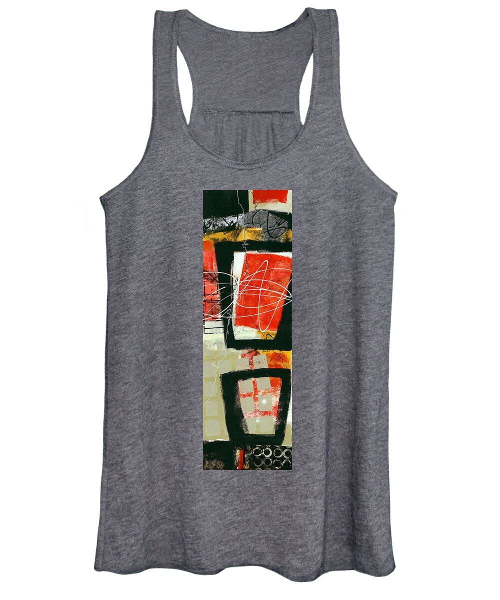 Vertical Women's Tank Top featuring the painting Vertical 1 by Jane Davies