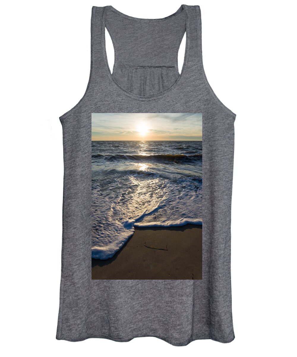 New Jersey Women's Tank Top featuring the photograph Water's Edge by Kristopher Schoenleber