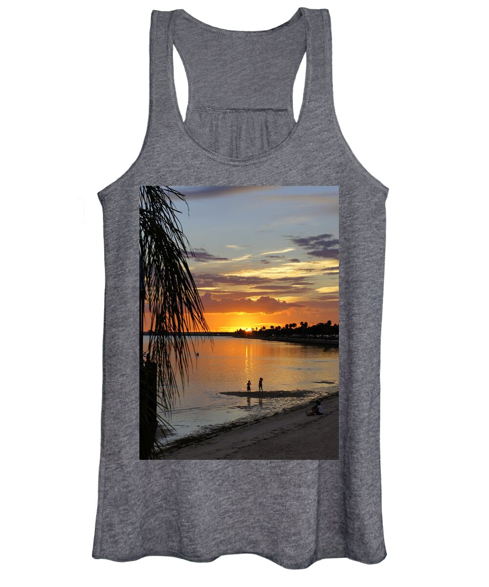Tampa Women's Tank Top featuring the photograph Whiskey Joe's by Laurie Perry