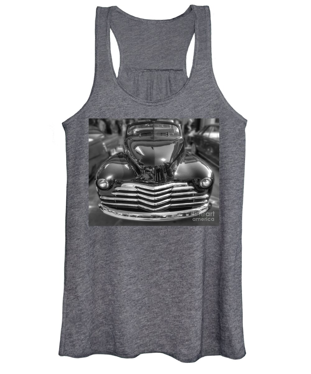 Chevy Women's Tank Top featuring the photograph 48 Chevy Convertible by Anthony Wilkening