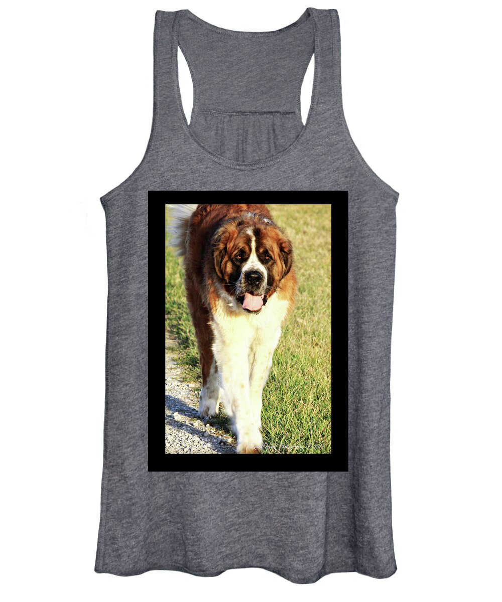  Women's Tank Top featuring the photograph 'Betty Lou of Crescent Farm' by PJQandFriends Photography