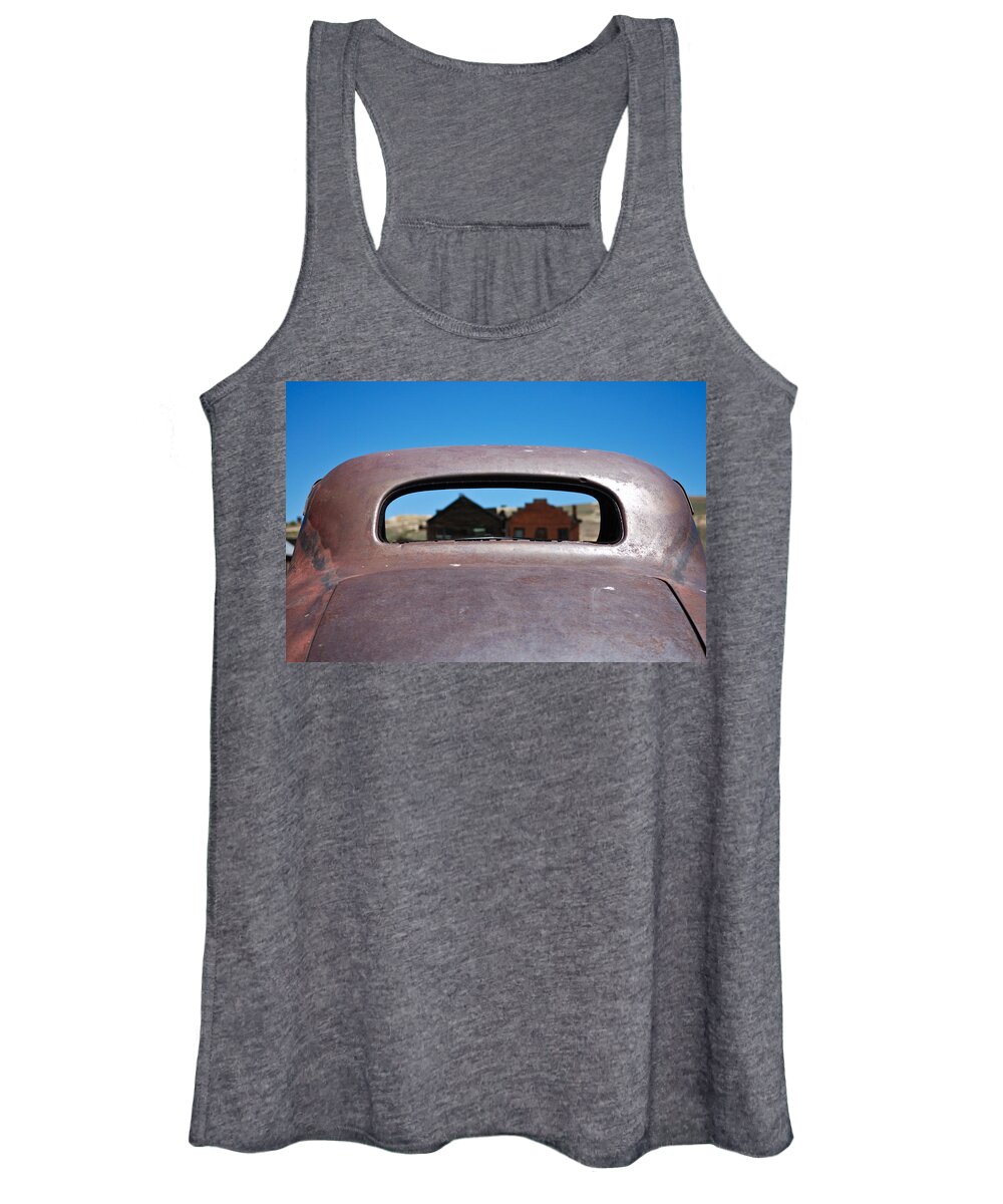 Old West Women's Tank Top featuring the photograph Bodie Ghost Town I - Old West by Shane Kelly