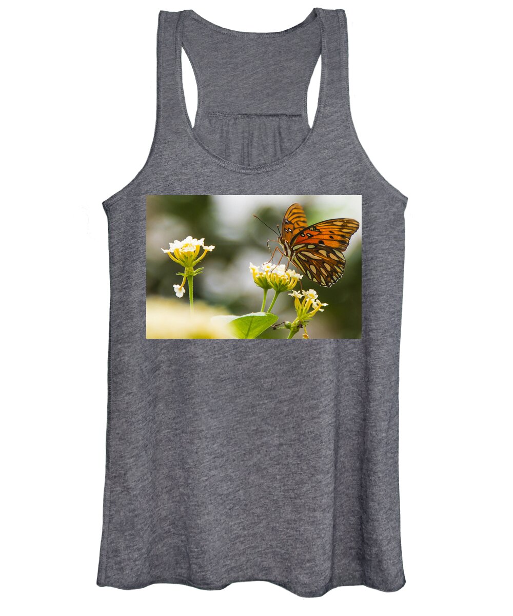 Insect Women's Tank Top featuring the photograph Got Pollen by Theodore Jones