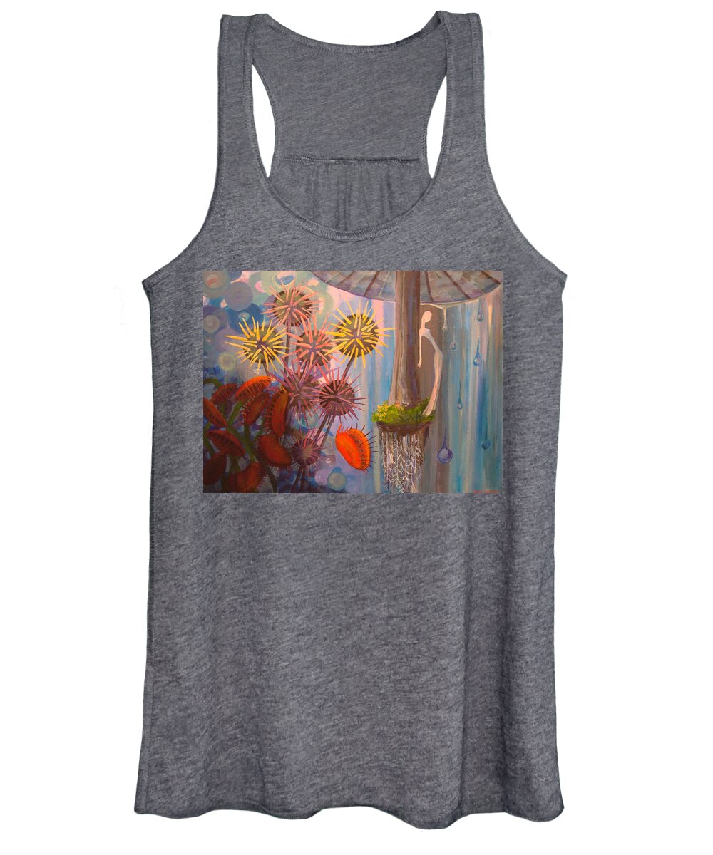 Fantasy Women's Tank Top featuring the painting Venus by Mindy Huntress
