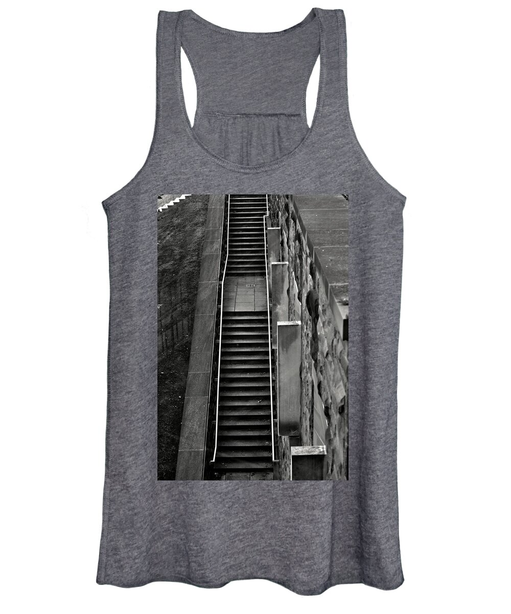 Stairs Women's Tank Top featuring the photograph Vertical by Marysue Ryan