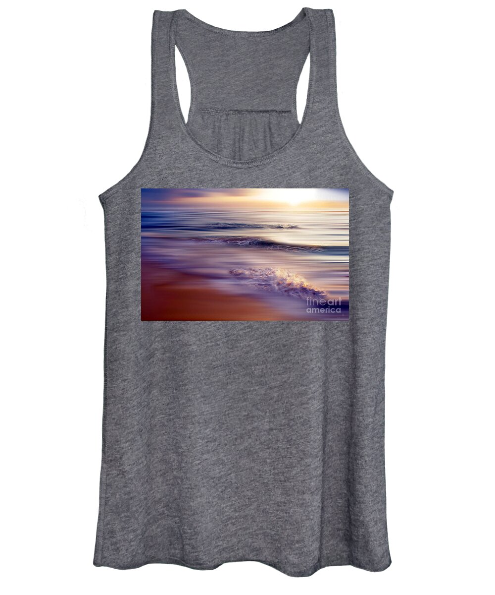 Sea Women's Tank Top featuring the photograph Violet Dream by Hannes Cmarits