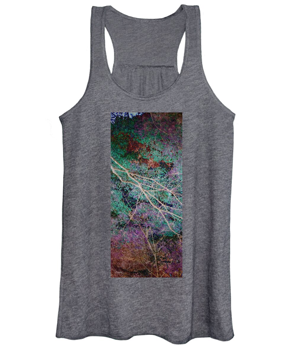 Forest Women's Tank Top featuring the photograph A Forest of Magic #1 by Eena Bo