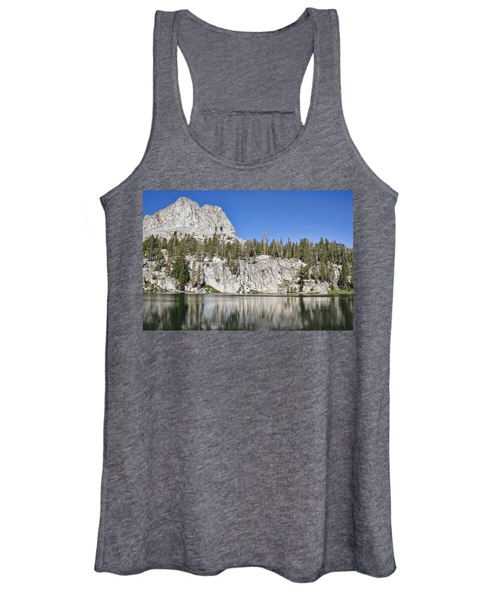 Mountain Women's Tank Top featuring the photograph Crystal Crag #1 by Kelley King