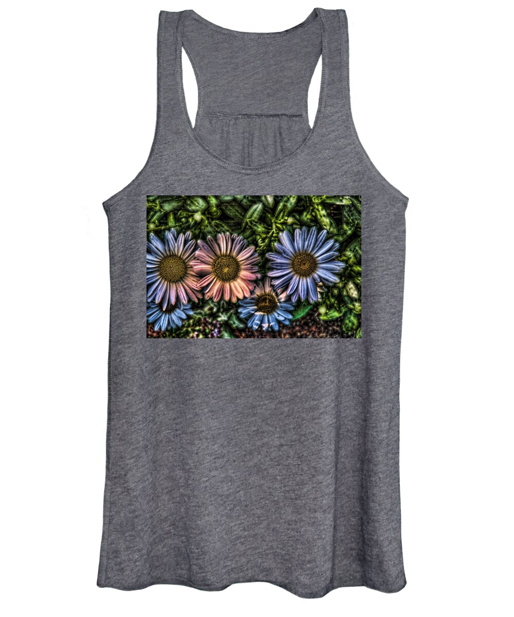 Daisy Women's Tank Top featuring the photograph Daisies #1 by Steve Stuller