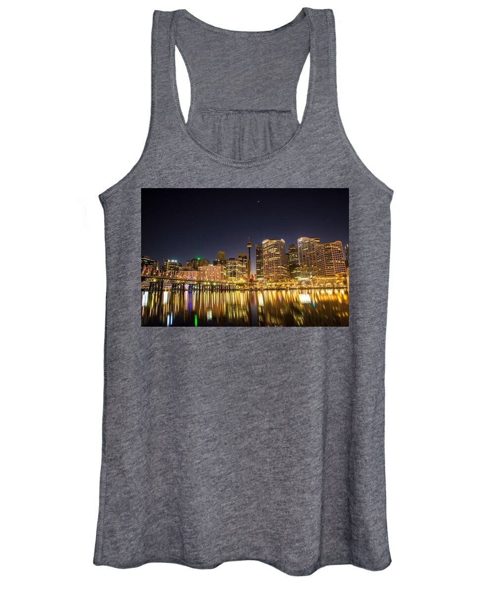 Darling Harbour Women's Tank Top featuring the photograph Darling Harbour #1 by Jackie Russo