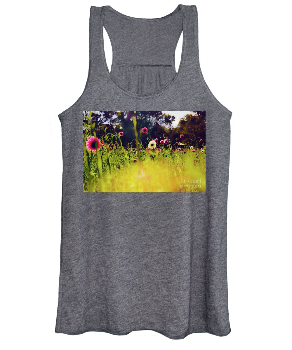 Everlastings Women's Tank Top featuring the photograph Everlastings I #2 by Cassandra Buckley