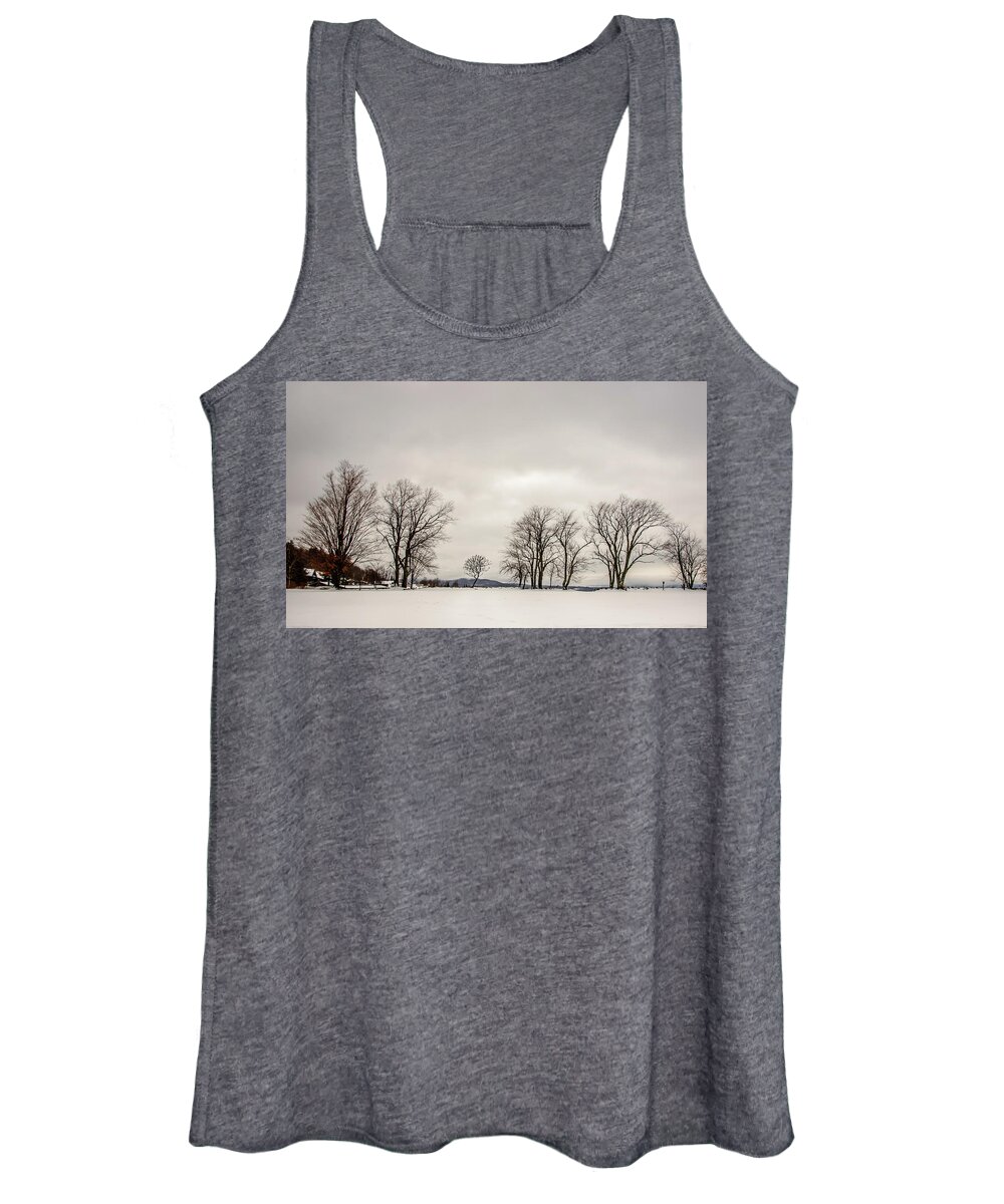 Landscape Women's Tank Top featuring the photograph Naked Treeline #2 by Robert Mitchell