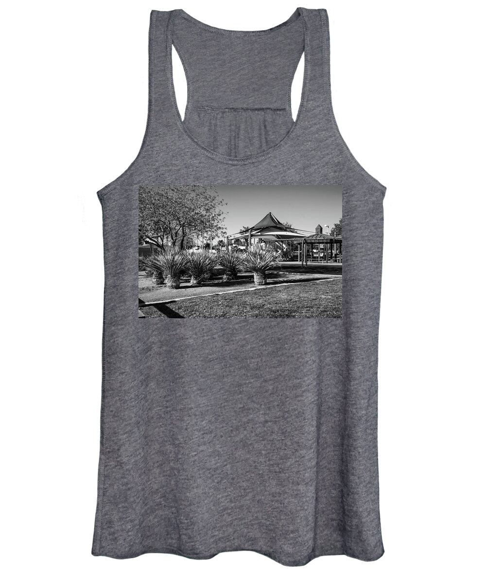  Women's Tank Top featuring the photograph Playful Abandon by Carl Wilkerson