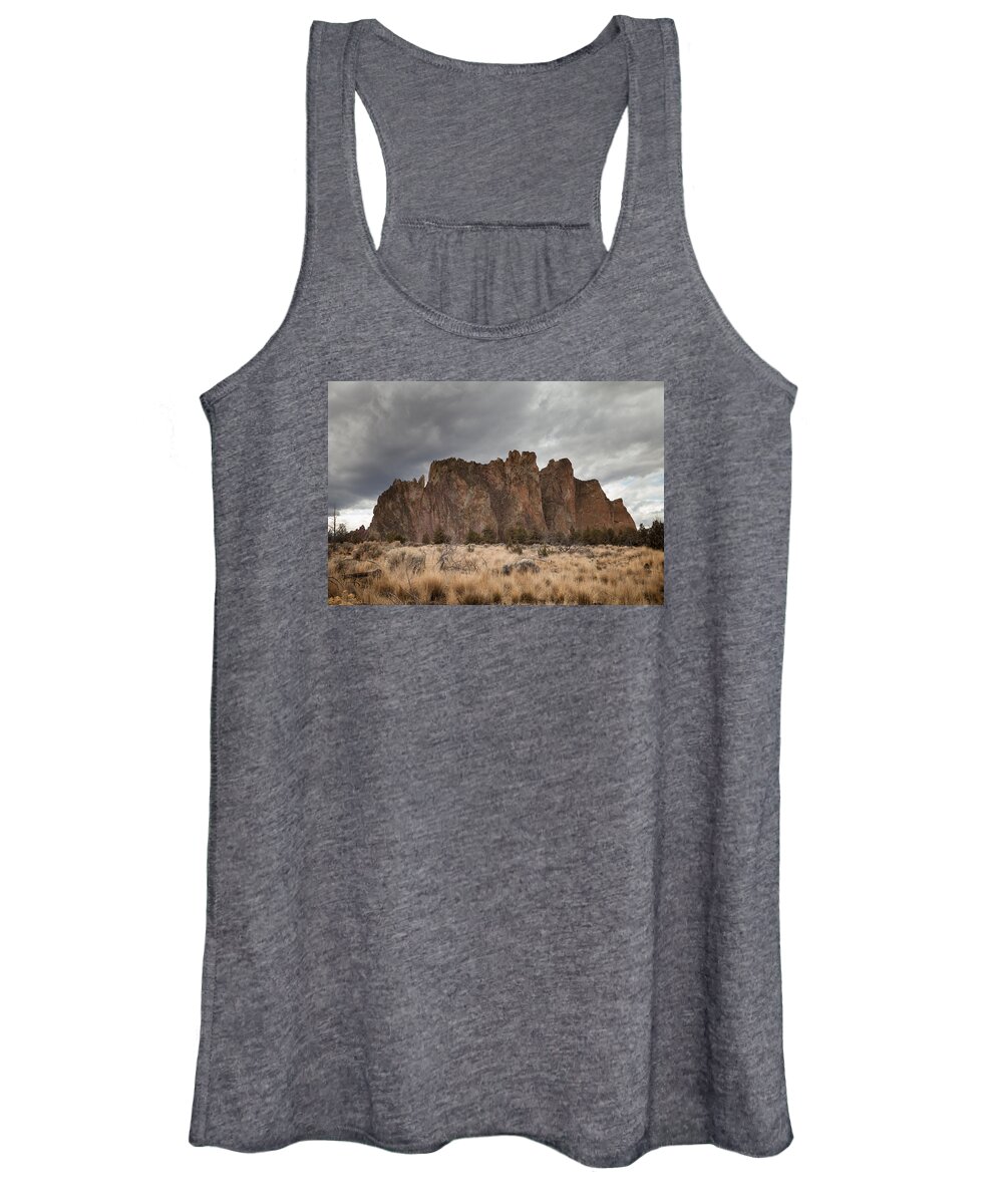 Bend Women's Tank Top featuring the photograph Smith Rock, Oregon #1 by Scott Slone