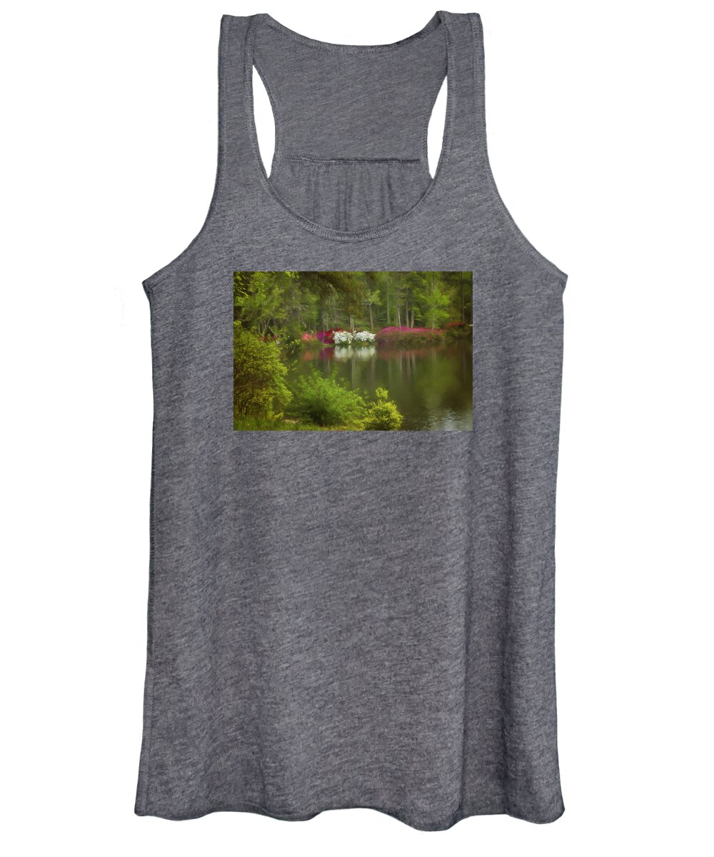 Landscape Photography Women's Tank Top featuring the photograph Spring Daze #1 by Mary Buck