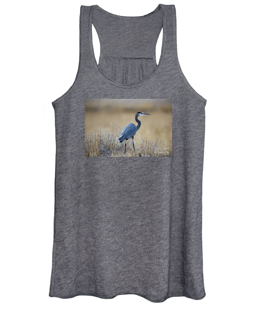 Water Women's Tank Top featuring the photograph Standing Tall by Douglas Kikendall