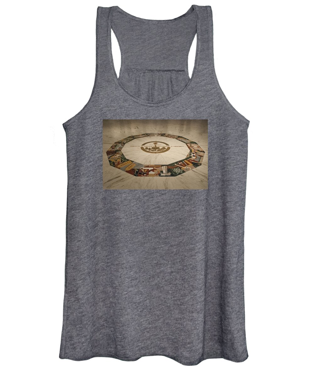 Campus Women's Tank Top featuring the photograph The Mural #1 by Mark Dodd