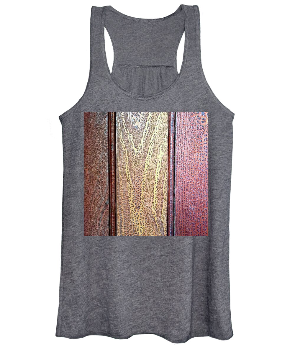 Morganblock Women's Tank Top featuring the photograph Took My Sister To The 3rd Floor Of The #1 by Ginger Oppenheimer