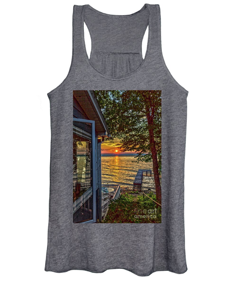 Morning Women's Tank Top featuring the photograph Wake Up #1 by William Norton