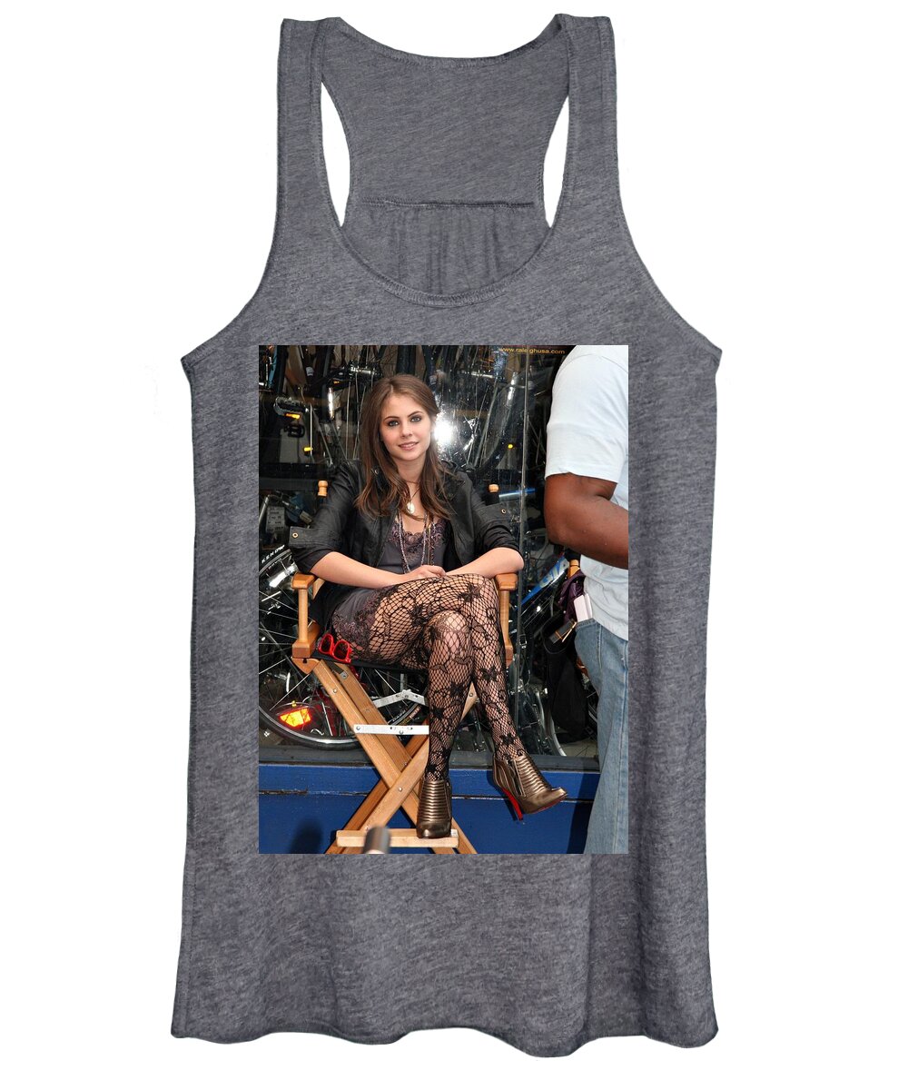 Willa Holland Women's Tank Top featuring the photograph Willa Holland #1 by Mariel Mcmeeking