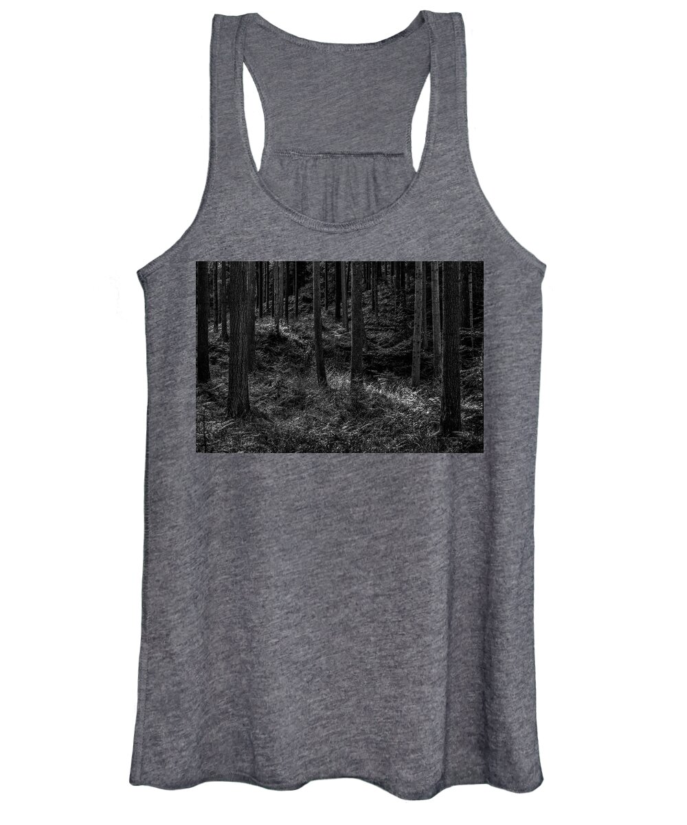 Forest Women's Tank Top featuring the photograph Forest #10 by Elmer Jensen