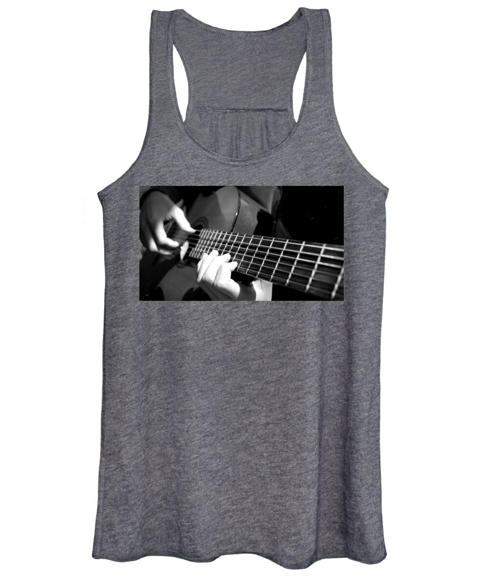 Guitar Women's Tank Top featuring the photograph Guitar #11 by Jackie Russo