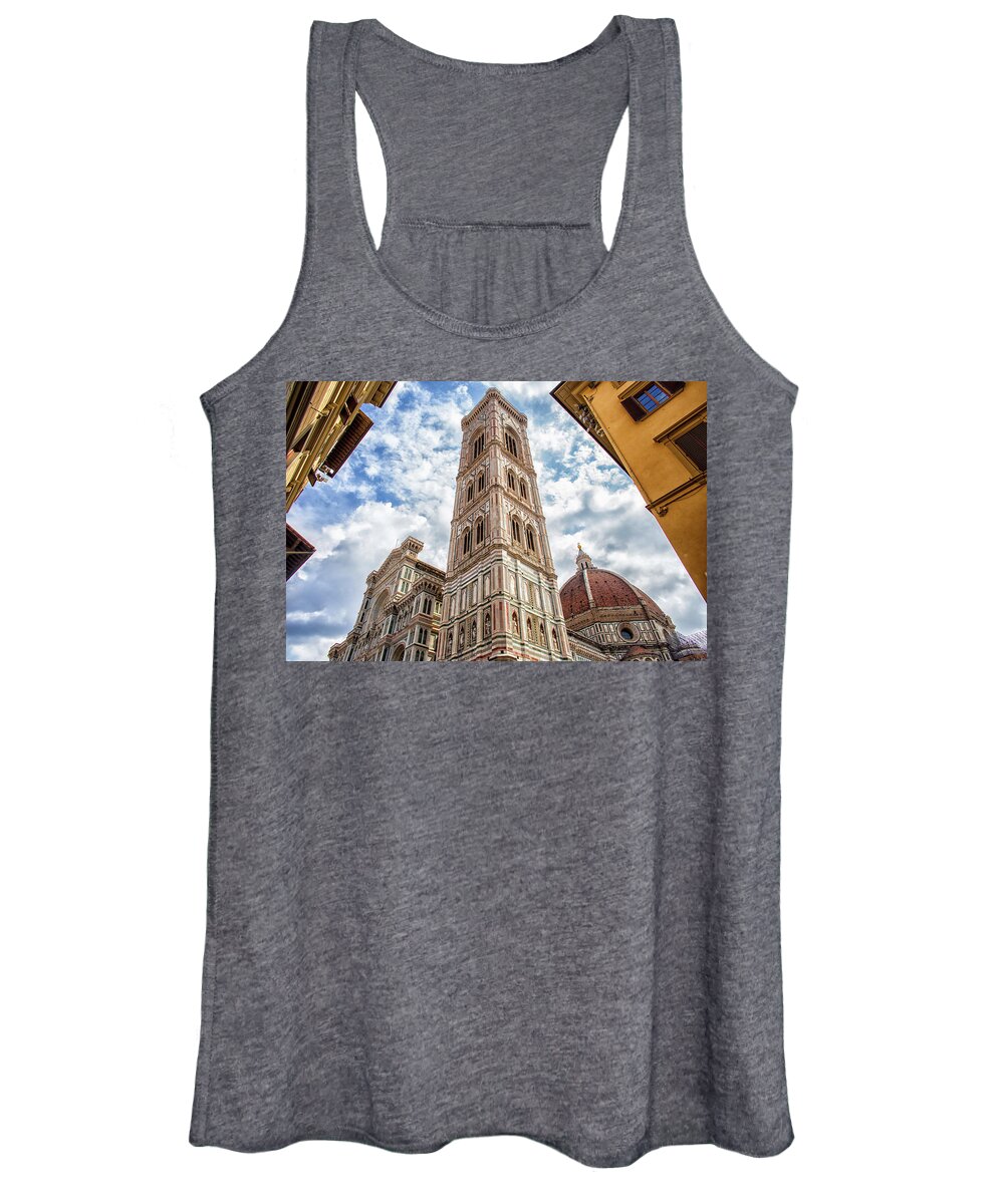 Giotto's Tower Women's Tank Top featuring the photograph Photographer #12 by Matthew Pace