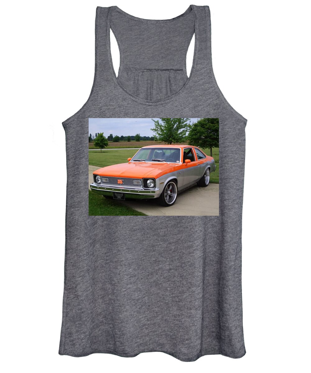 Chevrolet Women's Tank Top featuring the photograph Chevrolet #16 by Jackie Russo