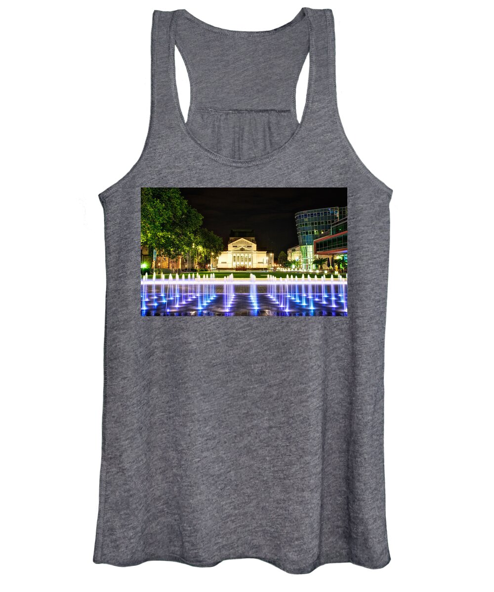 Place Women's Tank Top featuring the digital art Place #16 by Super Lovely